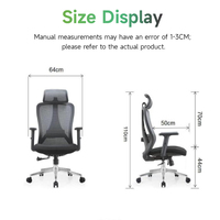 Chaises de bureau ergonomiques avec appuie-tête et soutien lombaire réglables, robustes, pour cadres et fauteuils inclinables, vente en gros
