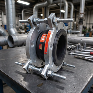 ข้อต่อยางแบบยืดหยุ่น Easyflex Floating Flange ขนาด 12 x 8 นิ้ว NEO PN20 ระบบเชื่อมต่อท่ออุตสาหกรรมแบบยืดหยุ่น - Product Image 5
