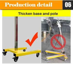 Lámpara de mano para el cuidado del automóvil de 1100W, tubo único para detalles y mantenimiento, equipo esencial para el cuidado del automóvil - Product Image 3