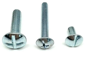 Hot Selling Big Flat Head <b>Screw</b> High Quality Zinc Plated Titanium Steel Stainless Steel Aluminium Nickel in Inch Metric System - Product Image 2