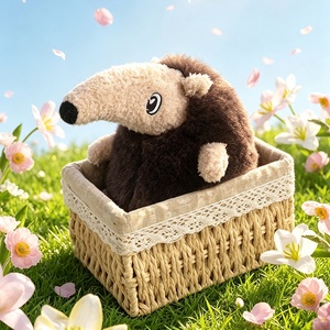 Peluche <span class=keywords><strong>Bob</strong></span> l'adorable marmotte, coussin de sommeil et d'étreinte pour filles, cadeau d'anniversaire, polyester et coton PP - Product Image 3