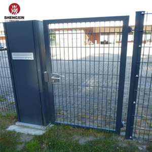 Porte de clôture à grille à double tige 868 656 Porte de clôture en treillis métallique/Porte de clôture à double treillis métallique - Product Image 3