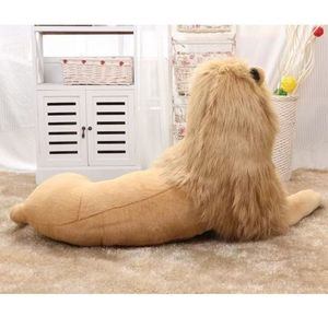 Peluche <span class=keywords><strong>Lion</strong></span> Super Douce Simulée, Figurine du <span class=keywords><strong>Roi</strong></span> <span class=keywords><strong>Lion</strong></span>, Poupée Anti-Stress, Accessoire Photo, Décoration de Scène, Rembourrage Coton PP - Product Image 3