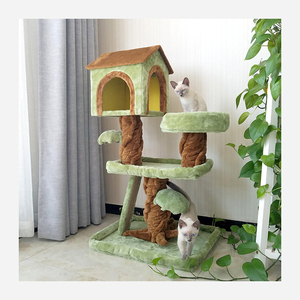 Pet Áp dụng thiết kế mới Sản phẩm vật nuôi mèo chung cư tháp đồ nội thất mèo cây rừng - Product Image 1
