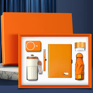 Promosyon ve iş hediye seti öğeleri lüks vakum bardak dizüstü kitleri ile Logo özel ucuz pazarlama ürünleri - Product Image 2