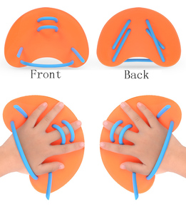 Logo personnalisé Swimmeret Kickboard en caoutchouc natation enfants <span class=keywords><strong>palmes</strong></span> adultes brasse dos ramper natation palmiers - Product Image 2