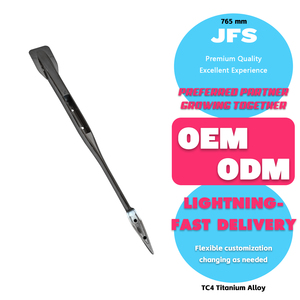 OEM/ODM โครงสร้างไทเทเนียมระดับมืออาชีพ ขนาด 644 มม./765 มม. ยี่ห้อ JFS ใช้ได้กับไฮโดรฟอยล์ AXIS ฟอยล์ที่มีความแข็งแรงทนทาน สีเงิน ขนาด 644 มม. OEM - Product Image 2