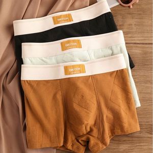 Calzoncillos Bóxer de Algodón para Hombre, Cómodos, Transpirables, de Cintura Media, Talla Grande - Product Image 1