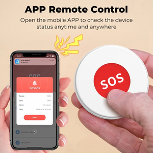 Portable SOS Panic Button Elderly WiFi Tuya Smart App Emergency SOS Buttons for Senior Elderly Patient - Product Image 2