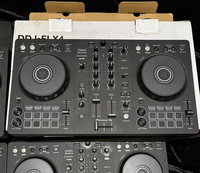 Pioneer DJ DDJ-FLX4 DJ Bag CUE1 Headphone Bundle Home Practice Kit Neuf