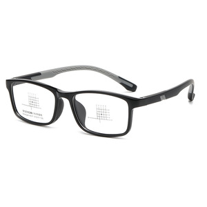 Student Eyeglasses Plano Lenses Rectangular Frame TR90 Material Unisex Comfortable For Boys And Girls - Product Image 1