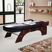Maître Coréen Table de Massage en Jade Corps Complet Infrarouge Lointain Chiropratique RollerThermal Spa Meubles Tables et Lits de Massage