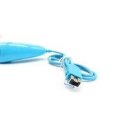 Ventes directes d'usine contrôleur de jeu Wii poignée incurvée neutre télécommande accessoires de jeu main gauche avec goutte