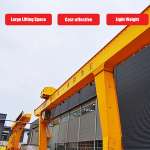 Grúa Pórtico de Alta Calidad 1T 3T 5T 10T 20T 50T con Elevador de 6M 9M 12M, Control Remoto Eléctrico, Montada sobre Rieles, Tipo L - Product Image 3