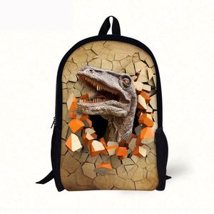 Hot Sale Fashion Tyrannosaurus Dinosaur Back to <b>School</b> <b>Backpack</b> Polyester Boys <b>School</b> Bags Custom <b>Backpack</b> for Kids - Product Image 3
