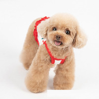 Vêtements d'été pour petits et moyens chiens Sweet Cherry Print Lovable Dog Pet Vest Spring Dog Clothes Wholesale