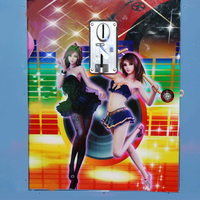 Équipement de divertissement de jeux vidéo d'intérieur, grande machine de danse de divertissement, machine de danse d'arcade