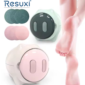 Resuxi, limas <span class=keywords><strong>de</strong></span> pie en forma <span class=keywords><strong>de</strong></span> cerdo encantador, cuidado <span class=keywords><strong>de</strong></span> la piel <span class=keywords><strong>de</strong></span> los pies, removedor <span class=keywords><strong>de</strong></span> callos <span class=keywords><strong>de</strong></span> pie eléctrico, fácil desmontaje, removedor <span class=keywords><strong>de</strong></span> callos <span class=keywords><strong>de</strong></span> pies - Product Image 1