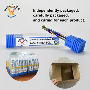 CNC <span class=keywords><strong>Router</strong></span> tráng <span class=keywords><strong>3.175mm</strong></span> 4mm 6mm 8mm Shank tungsten carbide End phay Cutter duy nhất huy hiệu công cụ bit cho nhôm - Product Image 4