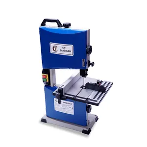 9.5 Inch Vertical Wood Saw Machines Band Saw Cutting Machines For Woodworking And Soft Metal Cutting Home Use