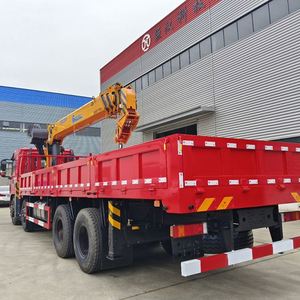 Camión Grúa Hidráulica de 14 Toneladas, Marca Dongfeng, 8X4, Volante a la Izquierda/Derecha, Camión Grúa de Construcción - Product Image 5