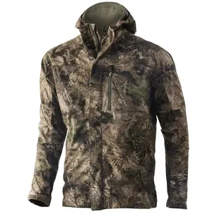 Giacca da caccia Top gear alla moda impermeabile mimetico caccia giacca Soft shell per gli uomini