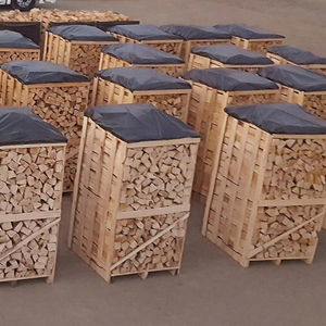 Cheminée de bois de chauffage séchée en bois, mèches de bois de chêne et de hêtre pour la vente - Product Image 1