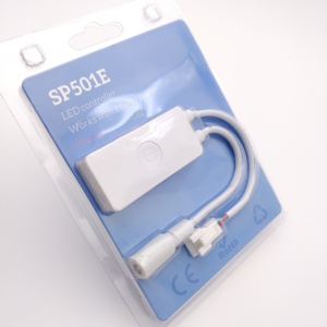 Controlador de iluminación inteligente para el hogar, controlador LED inalámbrico por voz, con <span class=keywords><strong>Google</strong></span> Home, Alexa y Wifi, modelo SP501E - Product Image 4