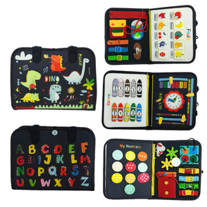 Libro Sensorial <span class=keywords><strong>de</strong></span> Fieltro DIBEI <span class=keywords><strong>de</strong></span> 6 Páginas, Juguete para la Educación Temprana, Desarrollo <span class=keywords><strong>de</strong></span> Habilidades Motoras, Certificado por la CPC, Compatible con Edades <span class=keywords><strong>de</strong></span> <span class=keywords><strong>0</strong></span> <span class=keywords><strong>a</strong></span> 8 <span class=keywords><strong>A</strong></span>ños - Product Image 1