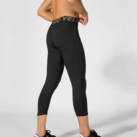 Leggings de sport personnalisés à séchage rapide et respirants pour hommes, grandes tailles, avec poches, pour la gym, le cyclisme et la course à pied, imprimés, vente en gros
