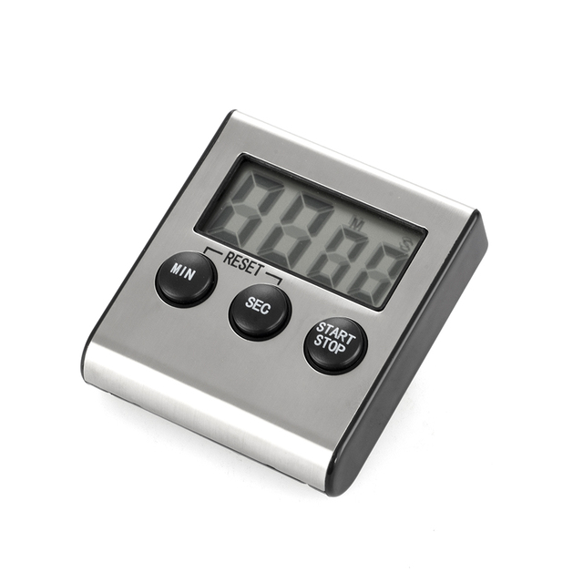 Digital Stainless Steel Kitchen Timer Measuring Tool for the Kitchen