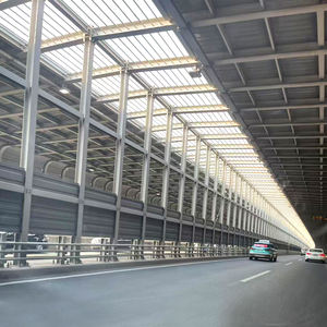 <span class=keywords><strong>Plaque</strong></span> <span class=keywords><strong>ondulée</strong></span> en <span class=keywords><strong>polycarbonate</strong></span> 840*6000mm Tuile transparente de 1mm d'épaisseur pour l'entrepôt de parc d'hôtel de hangar d'élevage industriel - Product Image 5