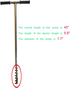 Hot bán tiêu chuẩn thép không gỉ đất tay khoan đất lấy mẫu khoan cho đất mật độ thử nghiệm - Product Image 6