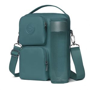 Custom Large Capacity Travel Crossbody <b>Bag</b> with <b>Bottle</b> Compartment for Daily Collocation - Product Image 3