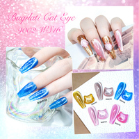Vernis à ongles UV professionnel 15 ml, 9 couleurs, longue durée, marque privée, lampe UV, aimant, gel œil de chat Buqilati