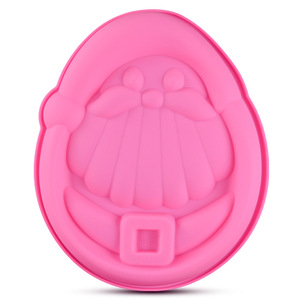 Offre Spéciale Mini Père Noël <span class=keywords><strong>Moule</strong></span> de cuisson de gâteau en silicone de Noël - Product Image 1