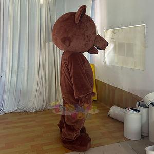 <span class=keywords><strong>Costume</strong></span> de mascotte animale sur mesure, matière en peluche super douce, logo personnalisé, options de taille, unisexe, <span class=keywords><strong>adulte</strong></span>, tenue de fête de carnaval, cosplay - Product Image 4