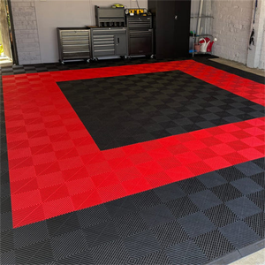 Tapis <span class=keywords><strong>de</strong></span> <span class=keywords><strong>sol</strong></span> pour garage <span class=keywords><strong>de</strong></span> lavage <span class=keywords><strong>de</strong></span> voitures, en <span class=keywords><strong>PVC</strong></span>, antidérapants, drainants, écologiques, à emboîtement rapide - Product Image 5