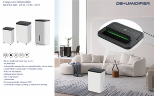 Deshumidificador doméstico de bajo ruido para 25L/día - Product Image 5