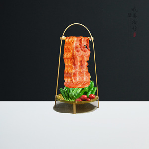 Bamboo Woven Vegetable <b>Basket</b> HGL 01 Handmade Serving <b>Tray</b> For Hot Pot Cooking Dishes Environmental Friendly Food Utensil - Product Image 2
