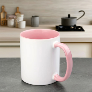 11oz tùy chỉnh cá nhân logo Chất lượng cao in màu tùy chỉnh trống gốm thăng hoa Mug - Product Image 2