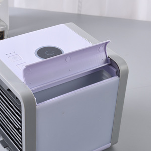 LED de 7 colores de luz de la noche de Ártico USB pequeño Mini <span class=keywords><strong>enfriador</strong></span> de aire acondicionado portátil refrigerador - Product Image 4