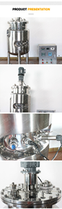 Industrial <strong>Bioreactor</strong> <strong>Fermenter</strong> Automatic Temperature Control Stainless Steel Nucleic Acid Bacteria <strong>Fermenter</strong> New Reactors - Product Image 4