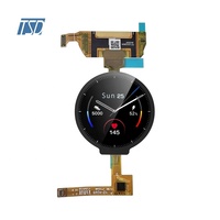 LCD Pabrik 1.4 Inci Fungsi Sentuh 454*454 Putaran Amoled Lcd Modul Amoled Antarmuka Mipi/Spi