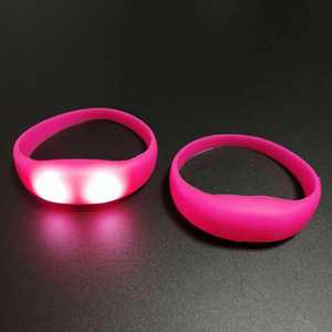 Pulsera con Logotipo Personalizado, Pulsera de Silicona para Eventos, Pulseras LED Intermitentes - Product Image 6
