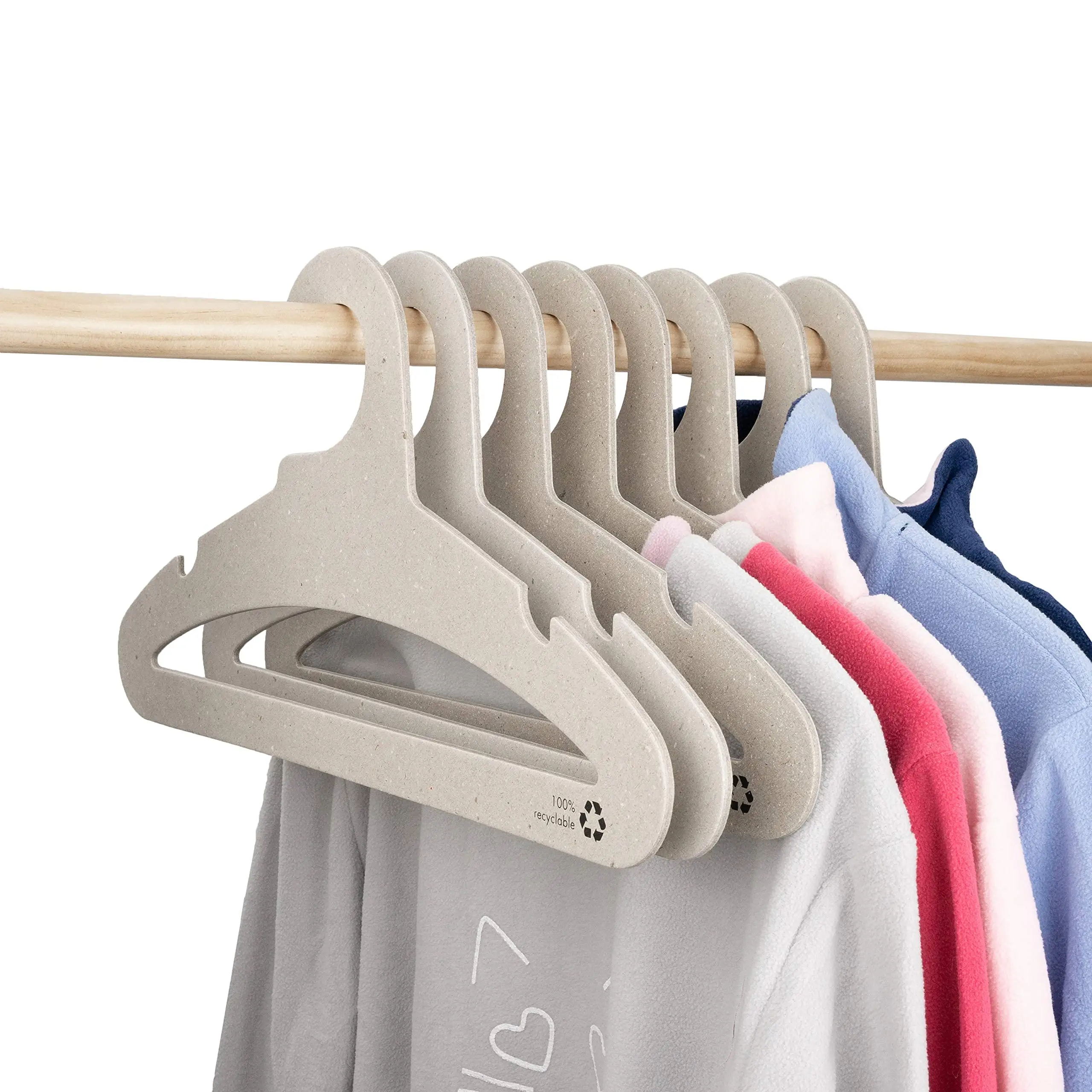Adult Eco Recycling-Papier Kleiderbügel Kleidung Mantel Shirt Karton Kleiderbügel