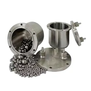 Chishun Vacuum Stainless Steel Jar 304 High Hardness Metal Lab Roll Mill Pot for Planetary Ball Mill Grinding