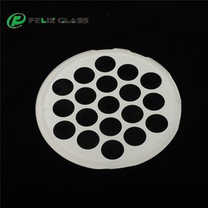 Produit en verre trempé personnalisé avec éclairage LED, forme plate, pour extérieur, style industriel, verre à niveaux - Product Image 3