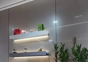 Giá treo khăn tắm bằng nhôm đen hiện đại, gắn tường, bề mặt mờ, kệ đựng đồ đa năng cho phòng tắm, dùng được cho bồn tắm, dành cho khách sạn - Product Image 2