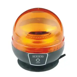 ECE R65 accessories car truck tractor remote control wireless rechargeable DIN magnetic base amber led beacon light